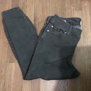 Olive Green Jeggings